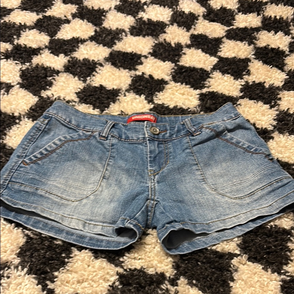 Blue Denim Women Shorts